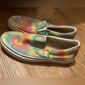 Tie dye vans